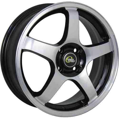 Диски CROSS STREET СR-14 6 х 16 4*100 Et: 41 Dia: 60.1 черный полностью полированный