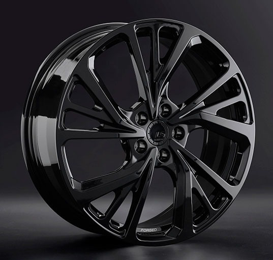 Диски LS Forged FG22 7 х 19 5*108 Et: 52 Dia: 60.1 черный матовый