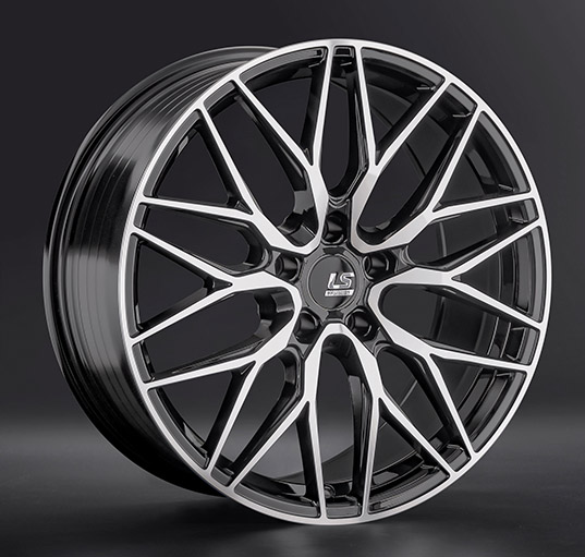 Диски LS wheels FlowForming RC70 8.5 х 18 5*114,3 Et: 40 Dia: 67.1 черный полностью полированный