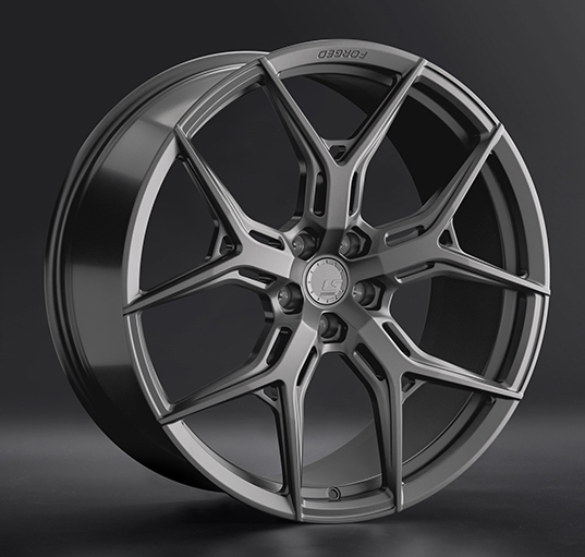 Диски LS Forged FG14 8.5 х 19 5*112 Et: 38 Dia: 66.6 серый матовый
