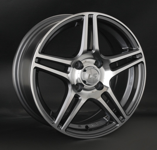 Диски LS wheels LS 770 7.5 х 17 5*114,3 Et: 45 Dia: 73.1 серый с полировкой