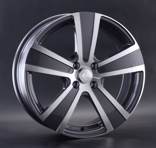 Диски LS wheels LS 950 6.5 х 16 4*100 Et: 49 Dia: 54.1 серый с полировкой
