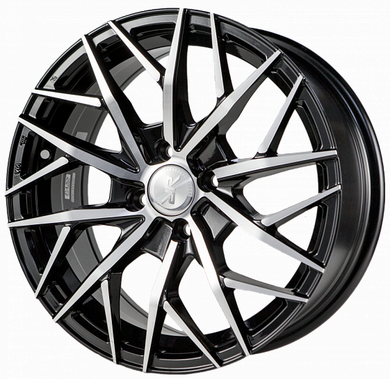 Диски RR CSS3347 7 х 16 4*114,3 Et: 40 Dia: 67.1 черный с проточкой глянцевый