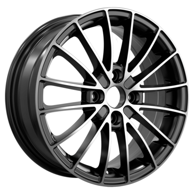 Диски RST R034 5.5 х 14 4*100 Et: 40 Dia: 60.1 черный с проточкой глянцевый
