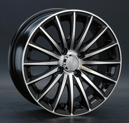 Диски LS wheels LS804 6.5 х 15 4*114,3 Et: 40 Dia: 73.1 черный полностью полированный