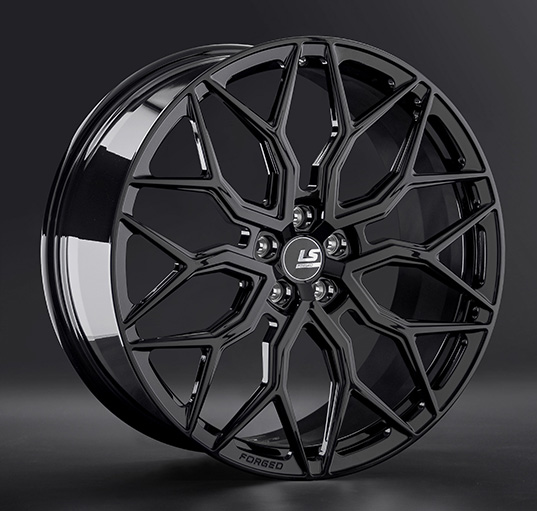 Диски LS Forged FG13 10 х 22 5*112 Et: 55 Dia: 66.6 черный матовый