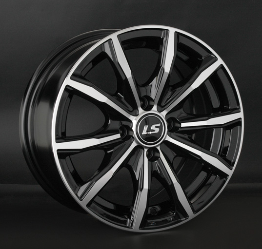 Диски LS wheels LS786 6 х 16 4*100 Et: 41 Dia: 60.1 черный полностью полированный