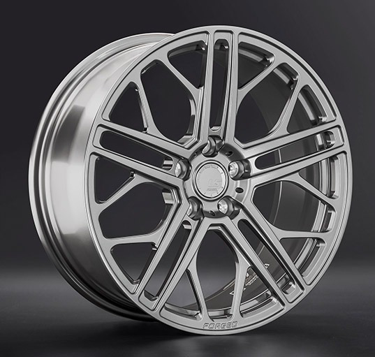 Диски LS Forged FG48 9.5 х 22 5*114,3 Et: 47 Dia: 67.1 серый матовый