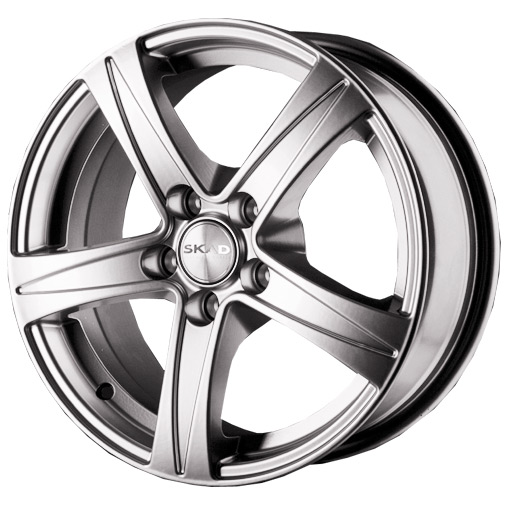 Диски Скад Sakura 6.5 х 15 5*100 Et: 43 Dia: 57.1 классический серебристый цвет