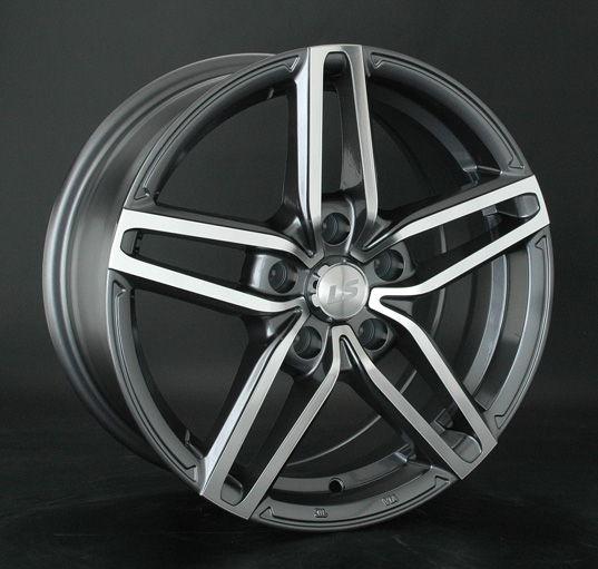 Диски LS wheels LS 765 7 х 16 5*108 Et: 35 Dia: 65.1 серый с полировкой