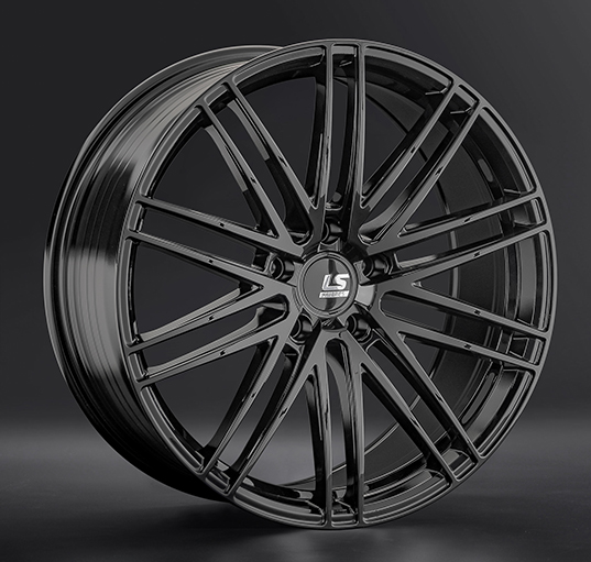 Диски LS wheels FlowForming RC75 9 х 20 5*114,3 Et: 40 Dia: 67.1 черный матовый