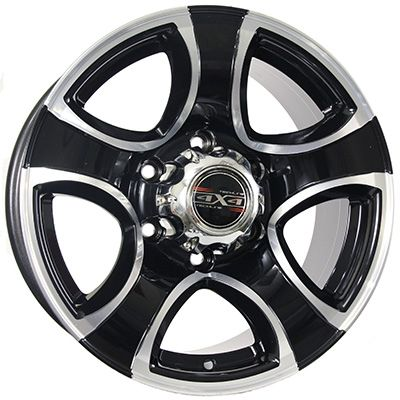 Диски Tech Line 622 7.5 х 16 6*139,7 Et: 10 Dia: 110.1 черный с проточкой глянцевый