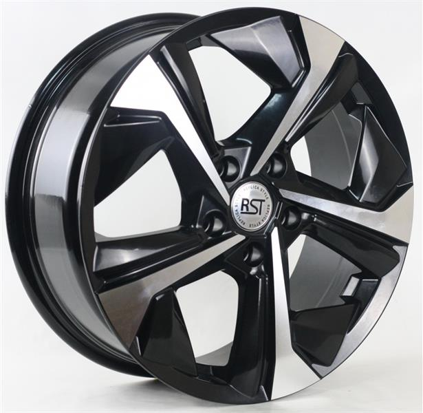 Диски RST R097 7 х 17 5*108 Et: 40 Dia: 54.1 черный с проточкой глянцевый