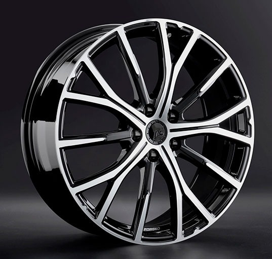 Диски LS Forged LSFG21 8 х 19 5*108 Et: 46 Dia: 63.3 черный полностью полированный