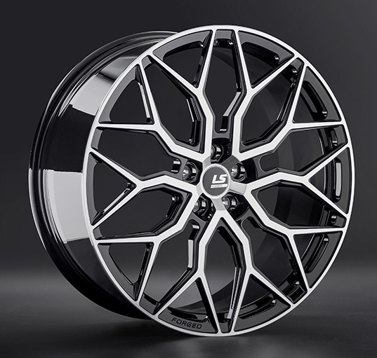 Диски LS Forged FG13 8 х 19 5*114,3 Et: 45 Dia: 67.1 черный полностью полированный