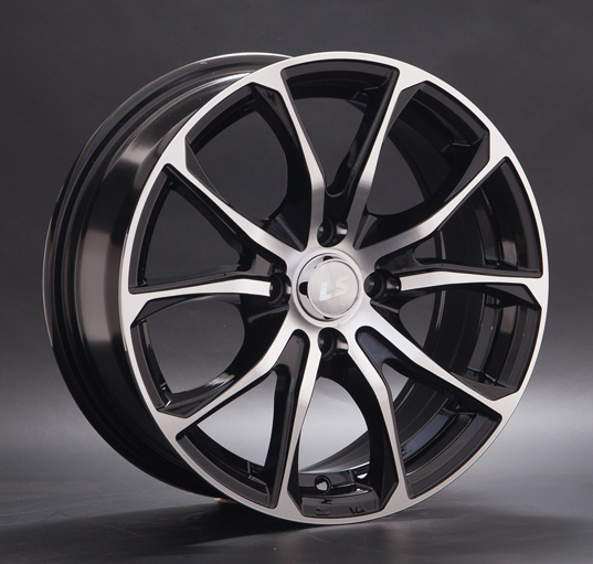 Диски LS wheels LS 764 7 х 16 4*114,3 Et: 40 Dia: 67.1 черный полностью полированный