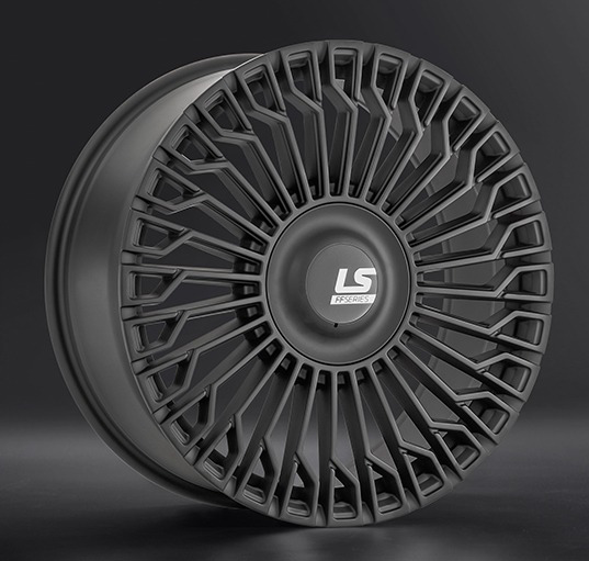 Диски LS wheels FlowForming RC99 9 х 22 5*120 Et: 42 Dia: 72.6 черный матовый