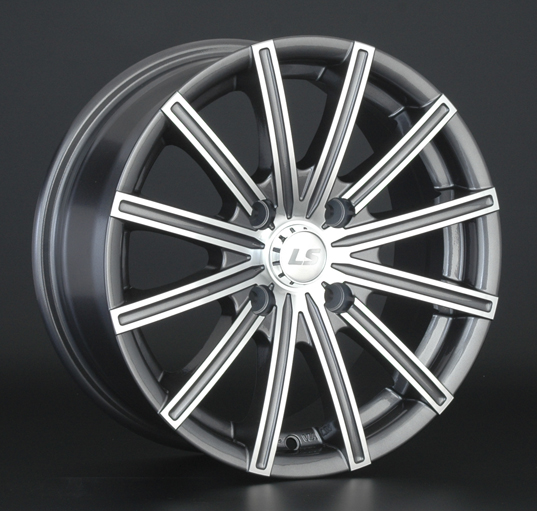 Диски LS wheels LS312 7.5 х 17 5*112 Et: 45 Dia: 57.1 серый с полировкой