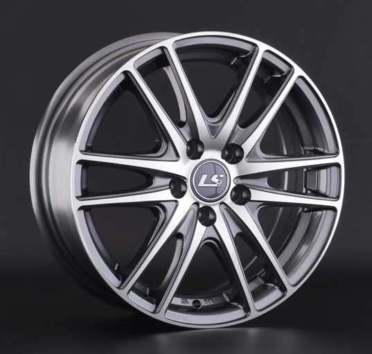 Диски LS wheels LS 362 6 х 15 5*100 Et: 40 Dia: 57.1 серый с полировкой