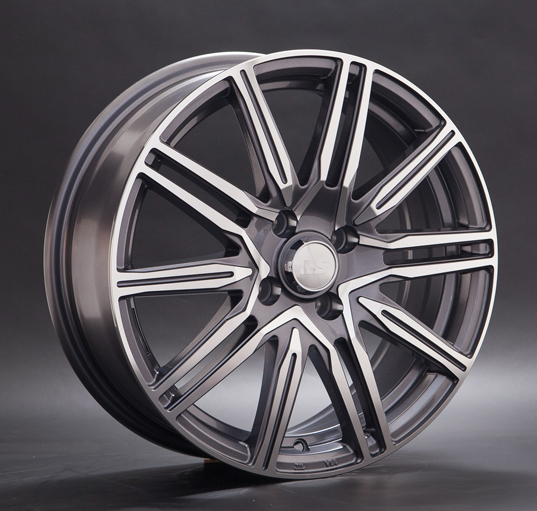 Диски LS wheels LS773 6 х 16 4*100 Et: 40 Dia: 73.1 серый с полировкой