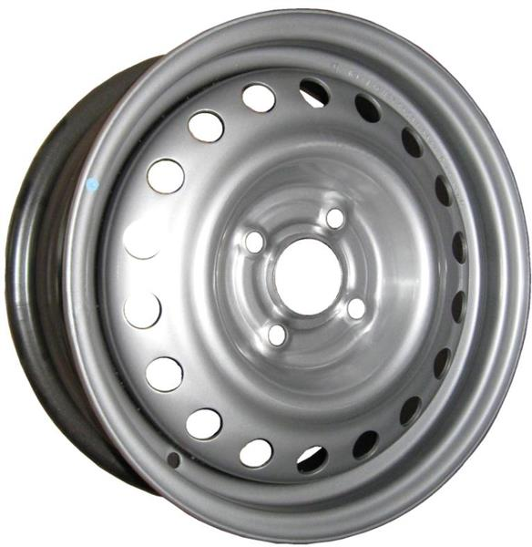 Диски Eurodisk 6565ST 5.5 х 14 4*100 Et: 45 Dia: 56.6 классический серебристый цвет