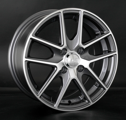Диски LS wheels LS 771 7 х 16 5*114,3 Et: 40 Dia: 67.1 серый с полировкой