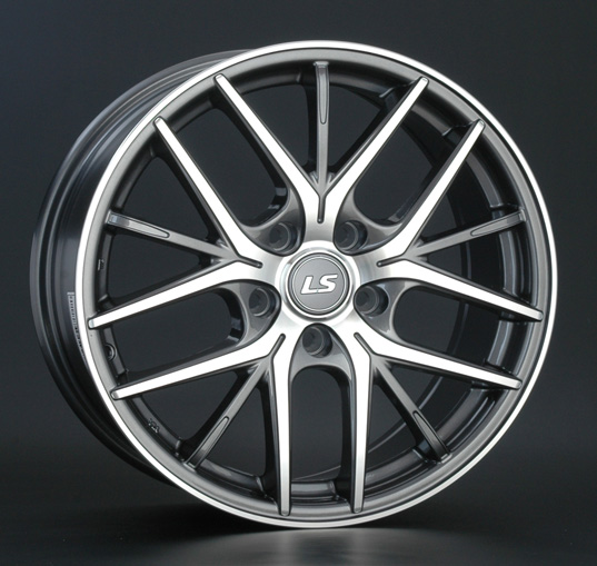 Диски LS wheels LS315 7 х 17 5*108 Et: 50 Dia: 63.4 серый с полировкой