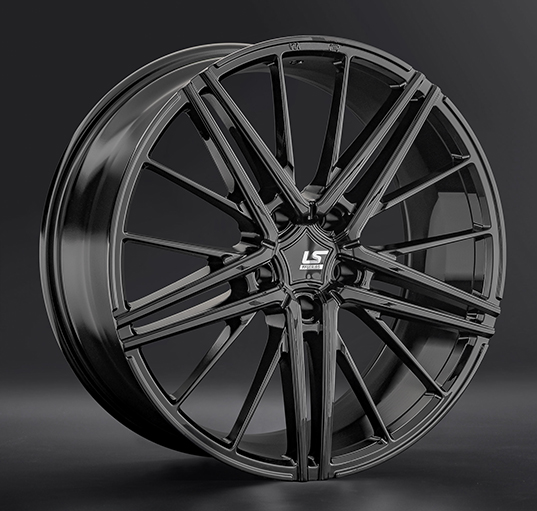 Диски LS wheels FlowForming RC76 9 х 20 5*120 Et: 35 Dia: 74.1 черный матовый
