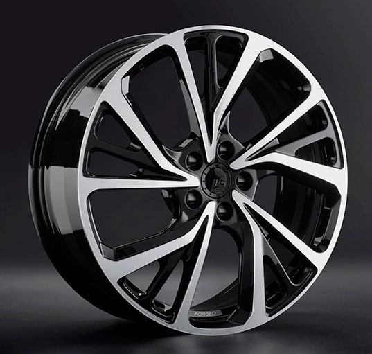 Диски LS Forged FG22 8 х 19 5*108 Et: 52 Dia: 60.1 черный полностью полированный