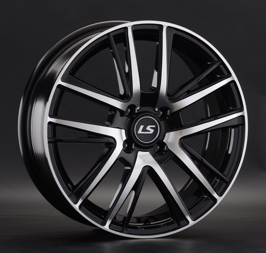 Диски LS wheels LS 917 6 х 16 4*100 Et: 52 Dia: 54.1 черный полностью полированный