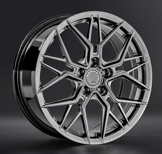 Диски LS Forged FG63 8 х 18 5*114,3 Et: 45 Dia: 67.1 черный полностью полированный