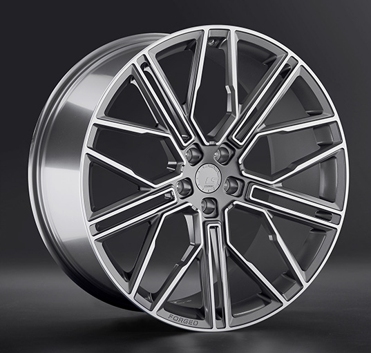 Диски LS Forged FG08 11.5 х 22 5*112 Et: 43 Dia: 66.6 черный полностью полированный