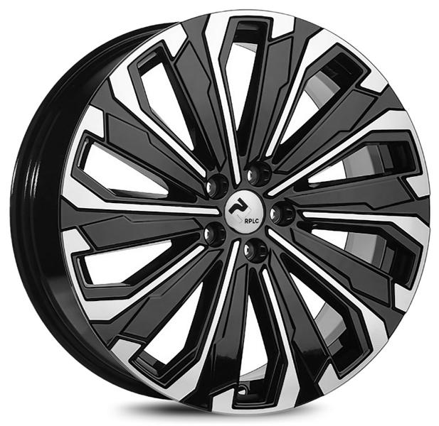 Диски RPLC Jco1 7.5 х 20 5*108 Et: 41 Dia: 65.1 черный с проточкой глянцевый