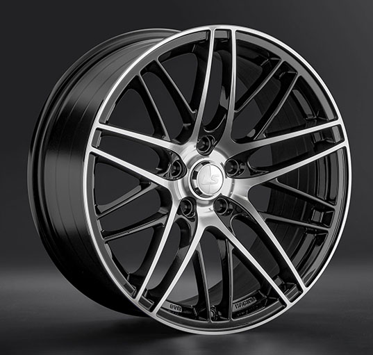 Диски LS wheels LS1338 8.5 х 18 5*112 Et: 30 Dia: 66.6 черный полностью полированный