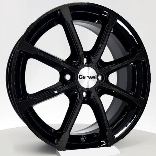 Диски Carwel Бета 114 6 х 15 4*108 Et: 45 Dia: 63.35 черный матовый