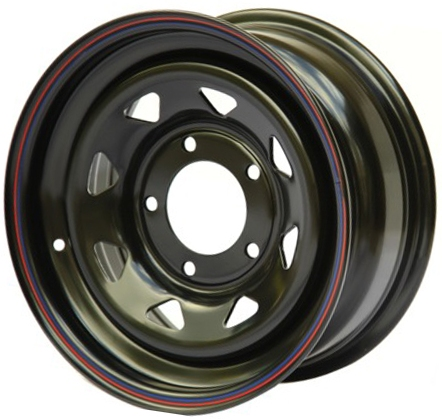 Диски Off-Road-Wheels Black mat 8 х 16 5*139,7 Et: -19 Dia: 110.1 черный матовый