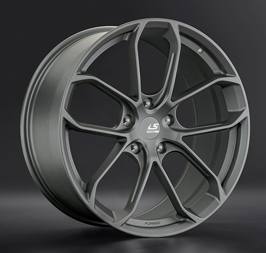 Диски LS Forged FG26 9.5 х 21 5*130 Et: 46 Dia: 71.6 серый матовый