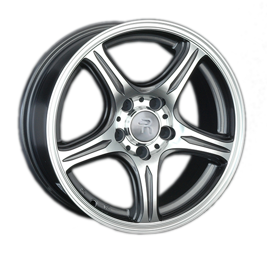 Диски LS wheels LS319 6.5 х 15 4*100 Et: 40 Dia: 73.1 серый с полировкой