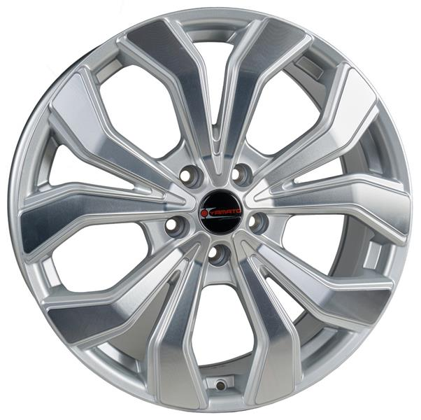 Диски Yamato Kano 8.5 х 20 5*120 Et: 47 Dia: 72.6 серебристый с проточкой