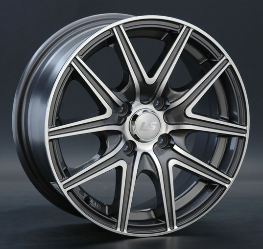 Диски LS wheels LS188 6.5 х 15 4*100 Et: 45 Dia: 73.1 серый с полировкой
