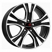 Диски RST R159 8 х 19 5*114,3 Et: 45 Dia: 67.1 черный с проточкой глянцевый