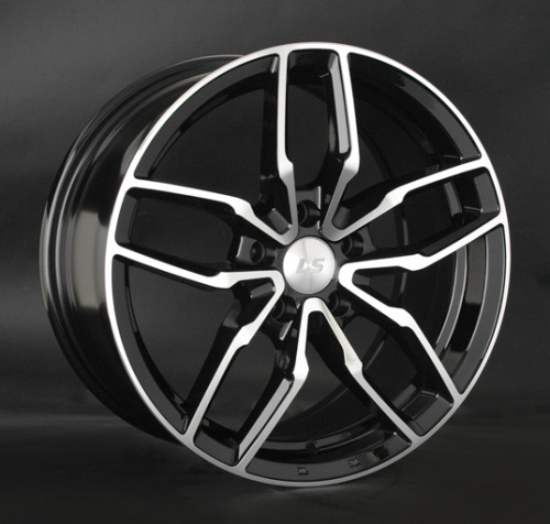 Диски LS wheels LS 790 7.5 х 17 5*114,3 Et: 40 Dia: 73.1 черный полностью полированный