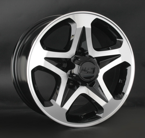 Диски LS wheels LS774 7 х 16 5*139,7 Et: 5 Dia: 108.6 черный полностью полированный