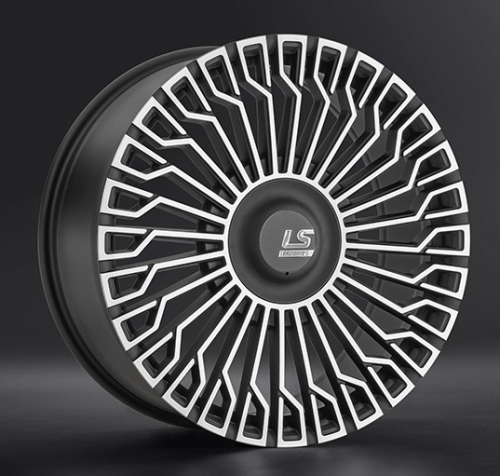 Диски LS wheels FlowForming RC99 9 х 22 5*120 Et: 42 Dia: 62.6 черный с проточкой матовый