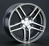 Диски LS wheels LS285 6.5 х 15 5*114,3 Et: 40 Dia: 67.1 серый с полировкой