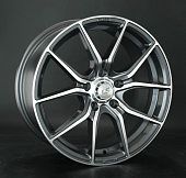 Диски LS wheels LS 759 7.5 х 17 5*112 Et: 40 Dia: 66.6 серый с полировкой