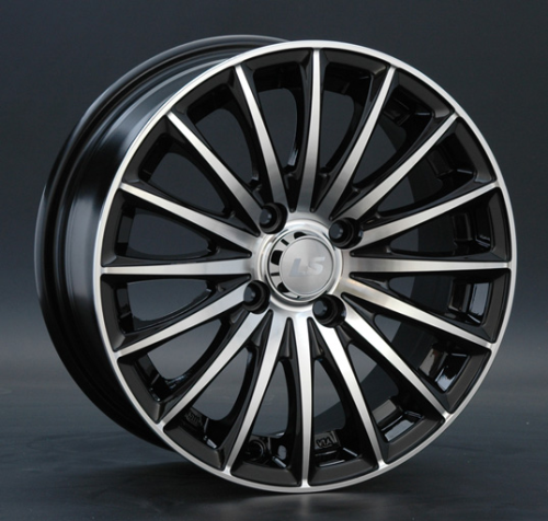 Диски LS wheels LS804 6 х 14 4*100 Et: 40 Dia: 73.1 черный полностью полированный