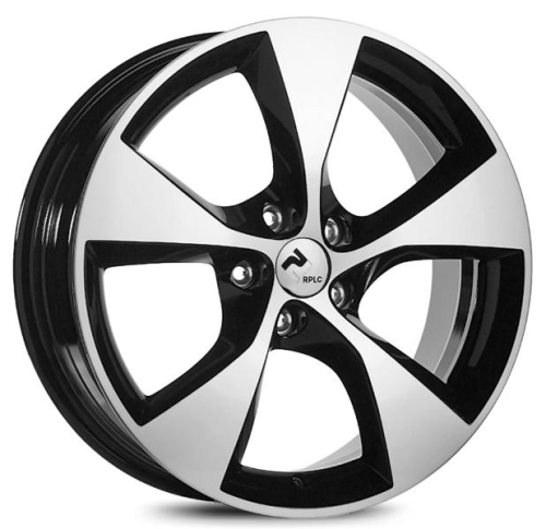 Диски RPLC Chr8 6.5 х 18 5*108 Et: 33 Dia: 60.1 черный с проточкой глянцевый