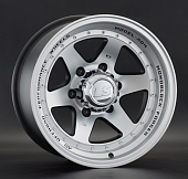 Диски LS wheels 879 8 х 16 6*139,7 Et: -10 Dia: 106.1 черный с проточкой матовый