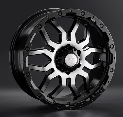 Диски LS wheels LS1285 7.5 х 17 6*139,7 Et: 38 Dia: 67.1 черный полностью полированный